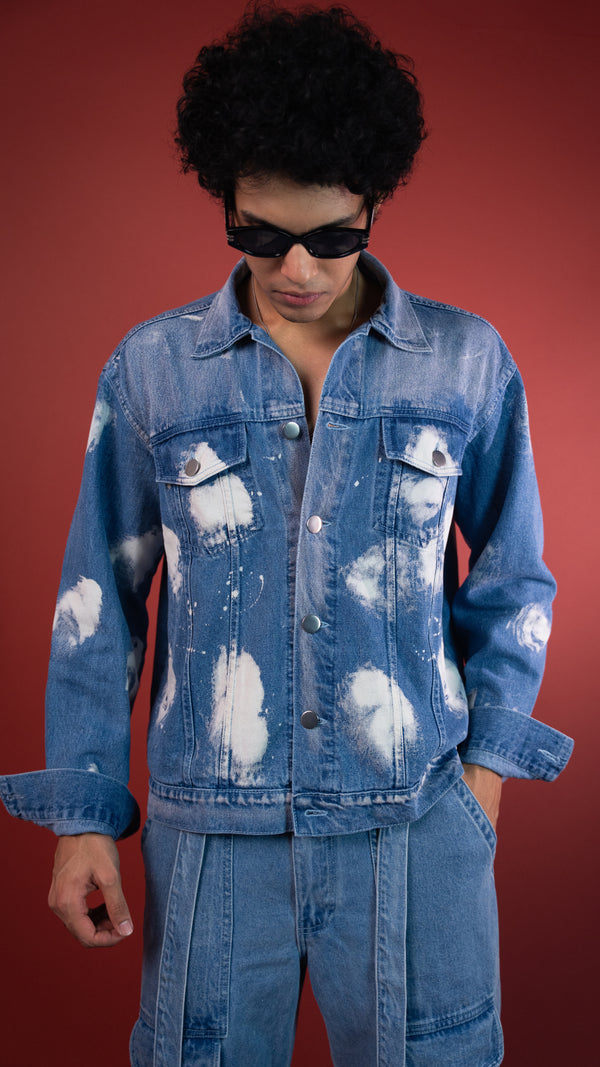 Blue Cloud Men's Jacket