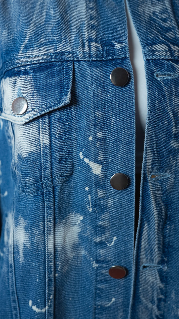 BLUE DENIM WOMEN'S JACKET