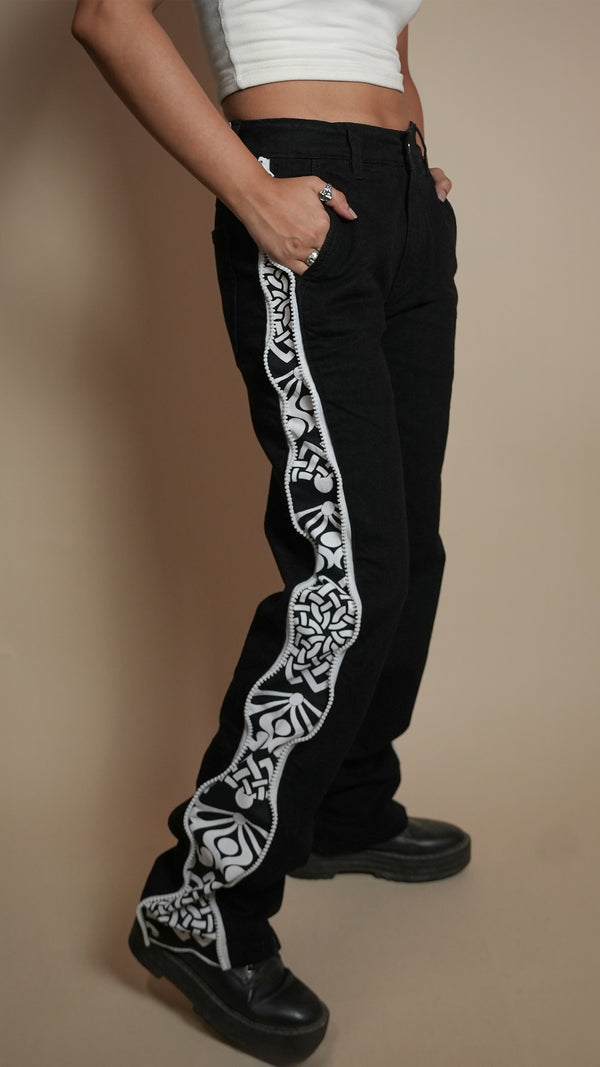 DAY TO NIGHT DENIM BLACK WOMEN'S PANT