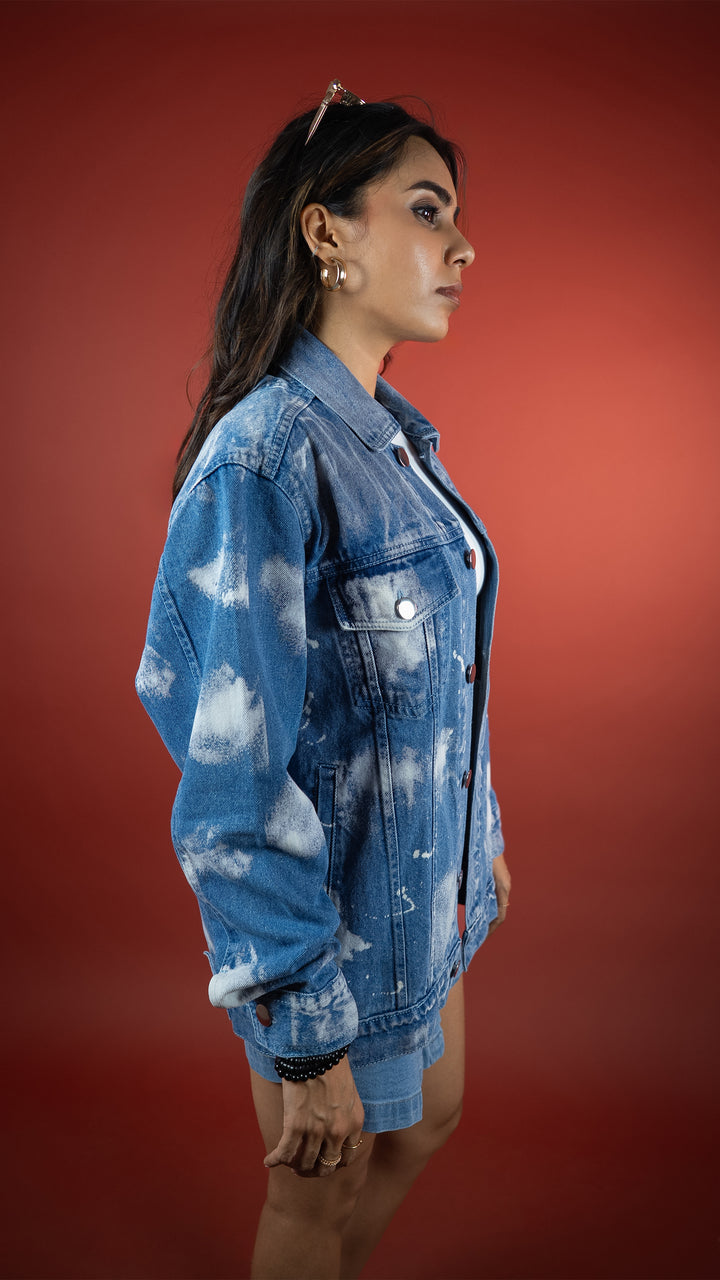 BLUE DENIM WOMEN'S JACKET