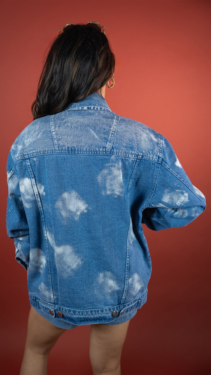 BLUE DENIM WOMEN'S JACKET