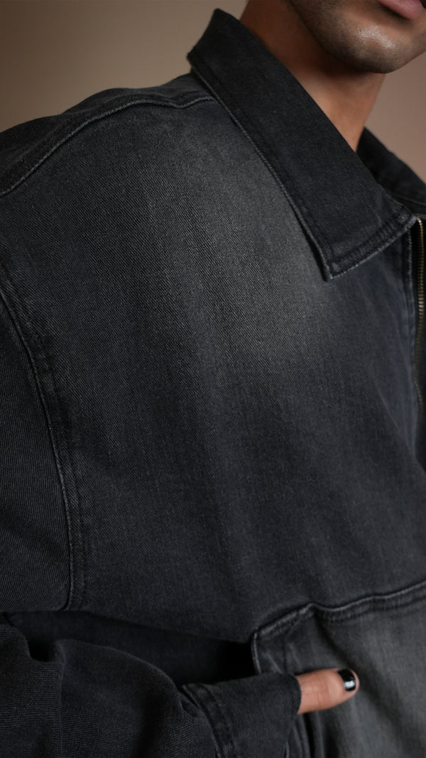 BLACK OG DENIM MEN'S JACKET